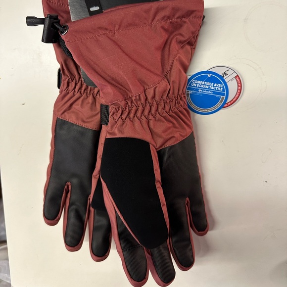 Columbia Last Tracks Omni-Tech Gloves Touchscreen Compatible Waterproof NEW - Picture 2 of 4
